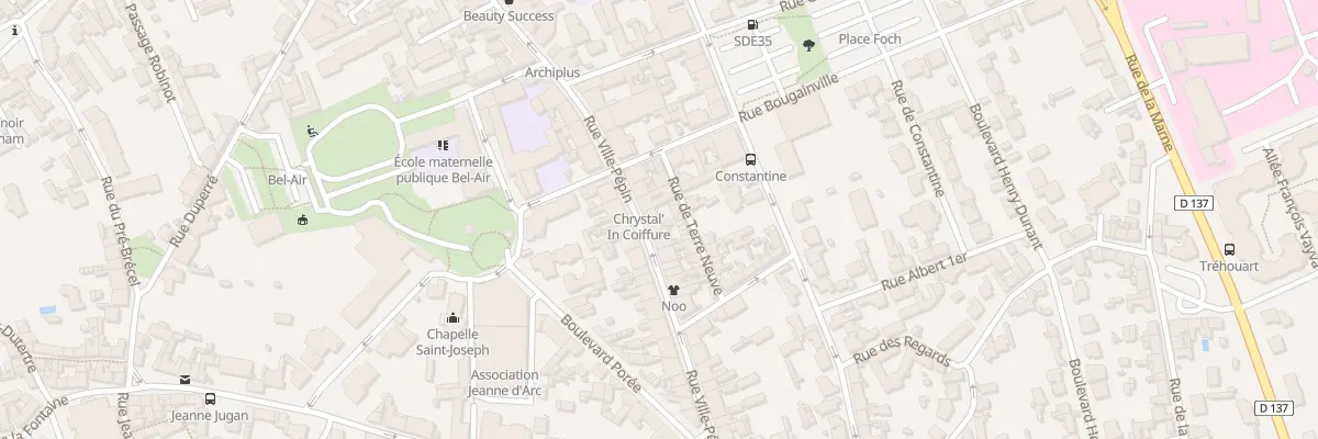 Plan du 37 Rue Ville Pépin à Saint-Malo
