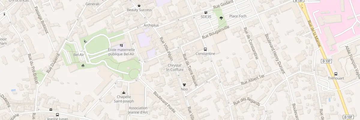 Plan du 35 Rue Ville Pépin à Saint-Malo