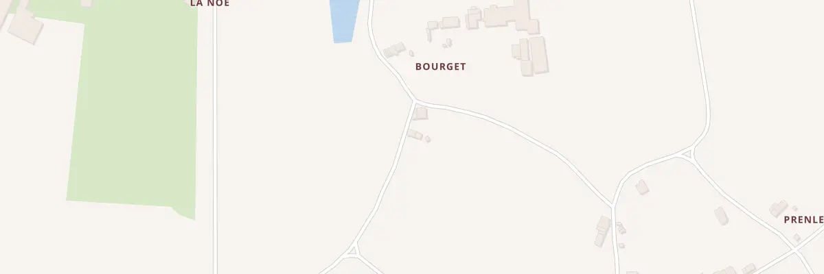 Plan du 44 Bourget à Bruc-sur-Aff