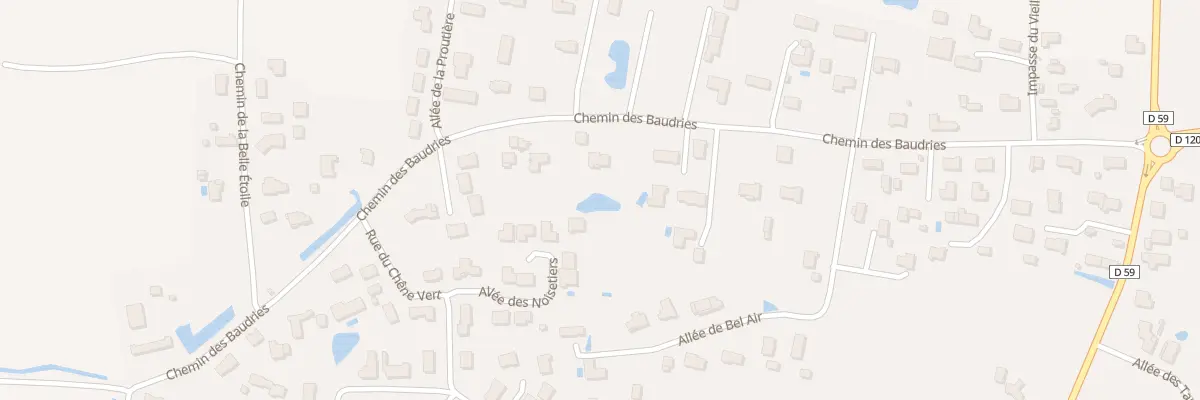 Plan du 21 Che des Baudries à Saint-Urbain