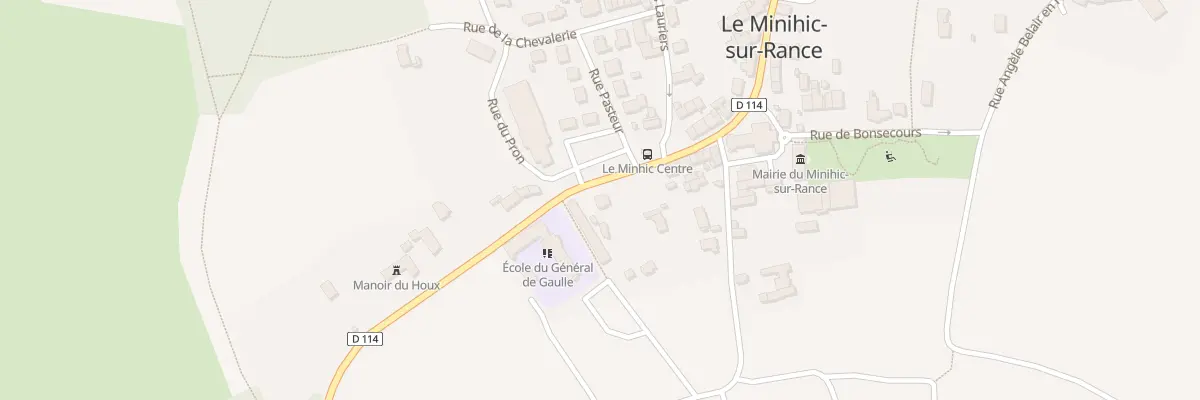Plan du 7 Rue du Général de Gaulle au Minihic-sur-Rance