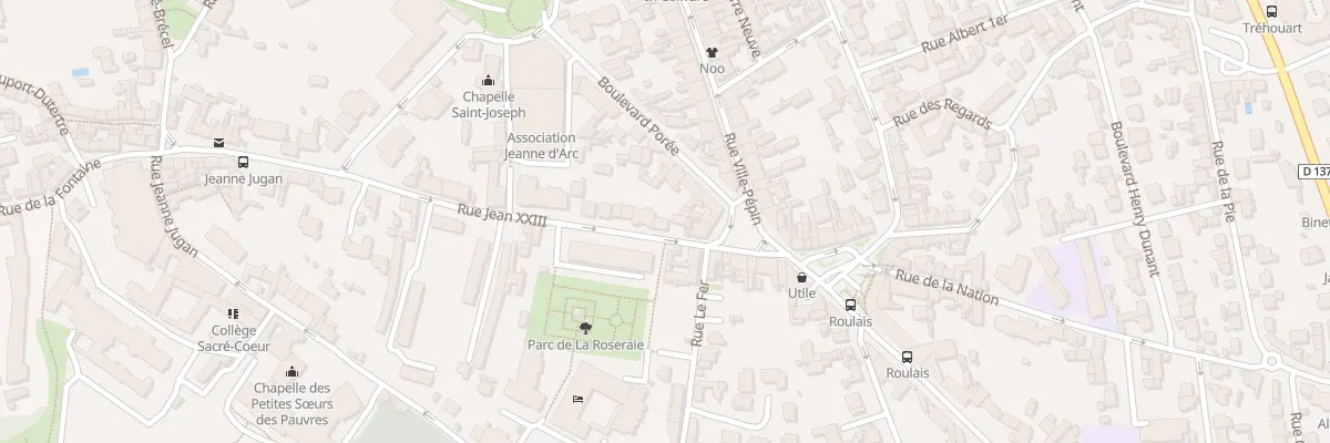 Plan du 51 Rue Jean XXIII à Saint-Malo