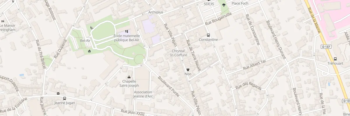 Plan du 52 Rue Ville Pépin à Saint-Malo