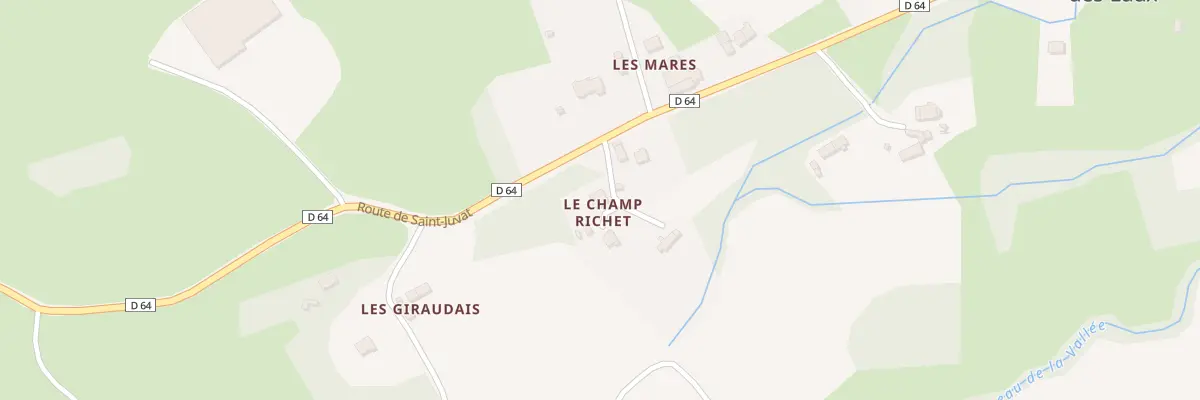 Plan du 2 Le Champ Chevalier à Saint-André-des-Eaux