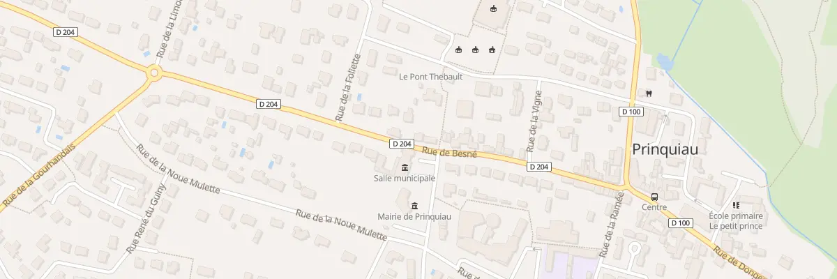 Plan du 26 Rue de Besné à Prinquiau