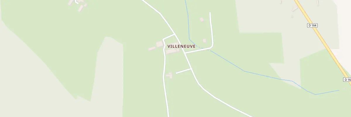 Plan du 3 Villeneuve à Fégréac