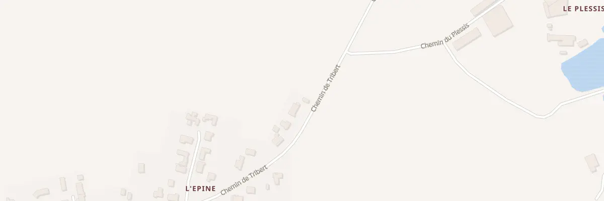 Plan du 10 Che de Tribert à Saint-Urbain