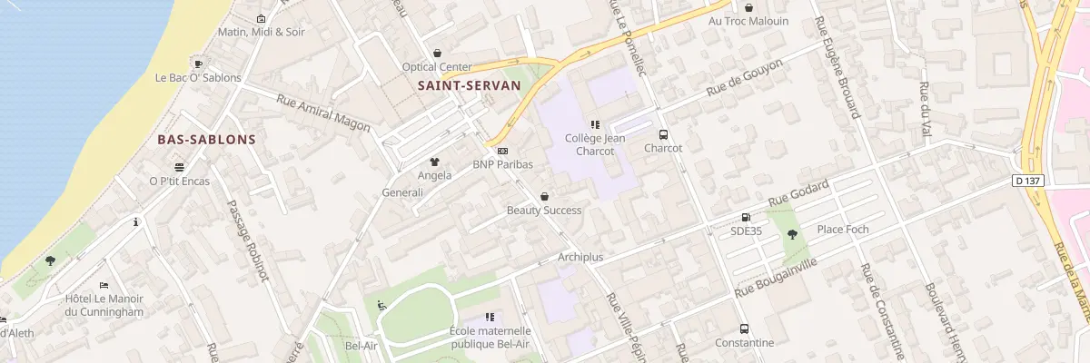 Plan du 7 Rue Ville Pépin à Saint-Malo
