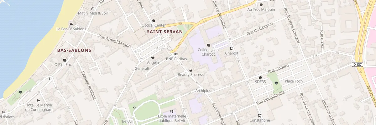 Plan du 5 Rue Ville Pépin à Saint-Malo