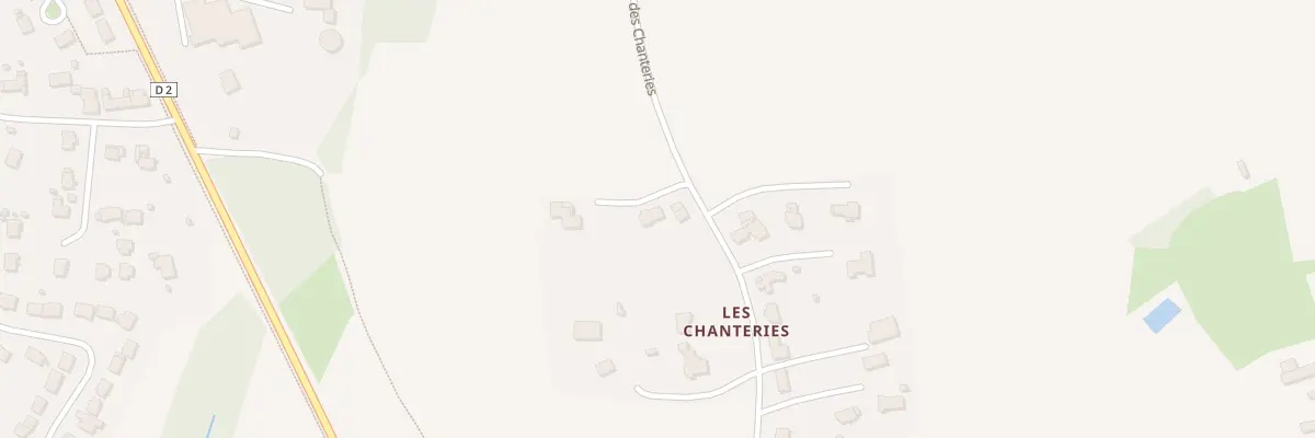 Plan du 15 Rue des Chanteries à Lanvallay