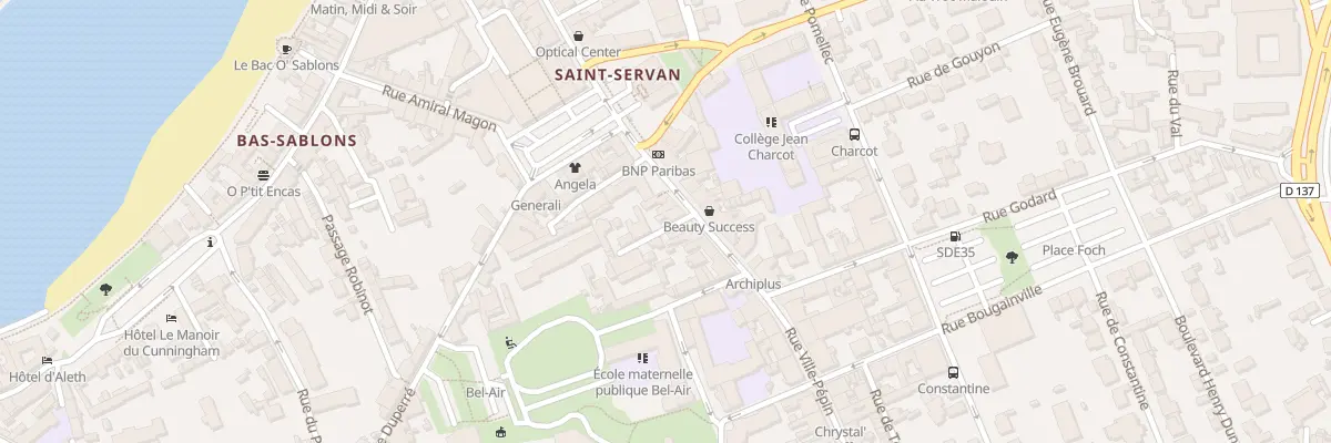 Plan du 18 Rue Ville Pépin à Saint-Malo