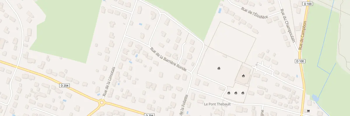 Plan du 2 Rue de la Barrière-ronde à Prinquiau