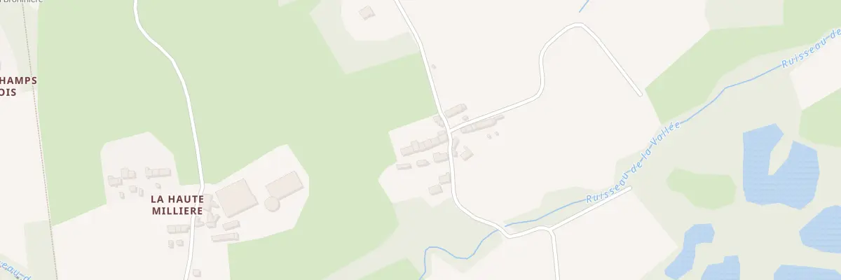 Plan du 5042 La Basse Miliere à Saint-André-des-Eaux