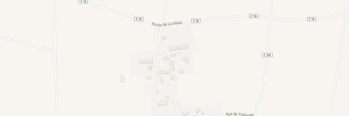 Plan du 1 Imp de l’Epinette à Renac