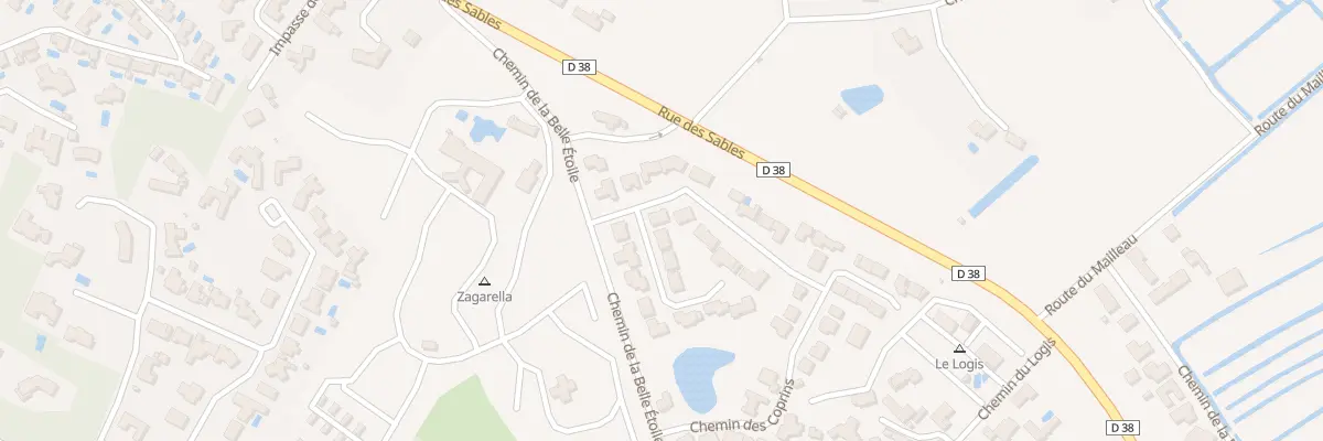 Plan du 4 Che des Coprins à Saint-Jean-de-Monts