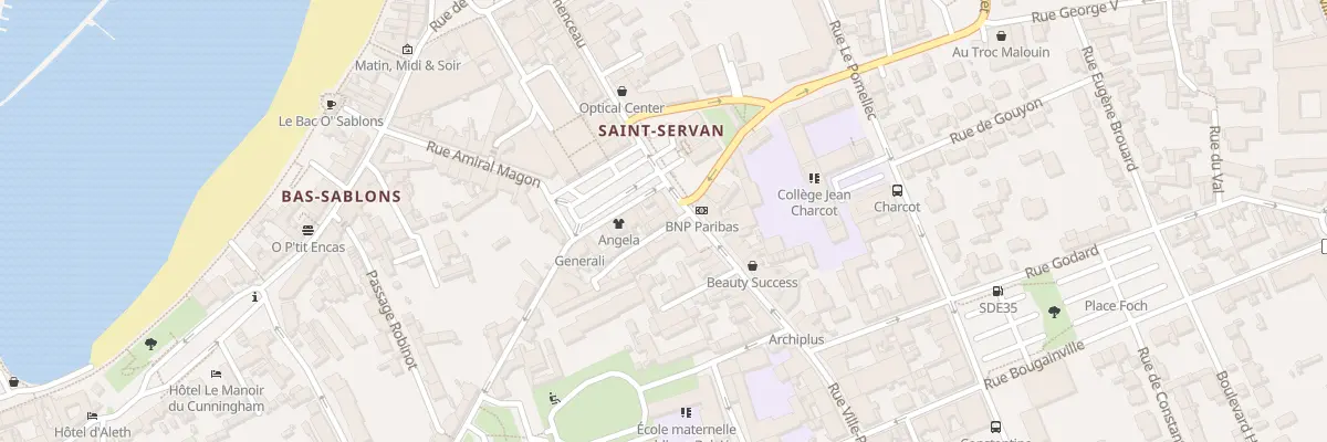 Plan du 4 Rue Ville Pépin à Saint-Malo