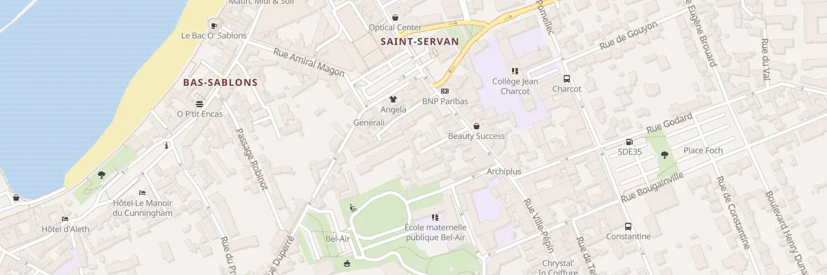 Plan du 20 Rue Ville Pépin à Saint-Malo