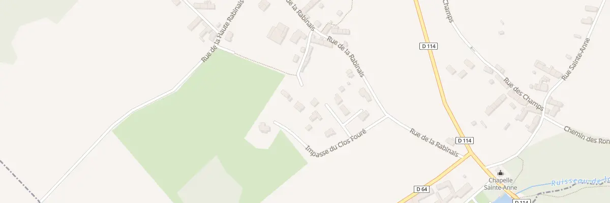 Plan du 6 Rue des Vignes au Minihic-sur-Rance