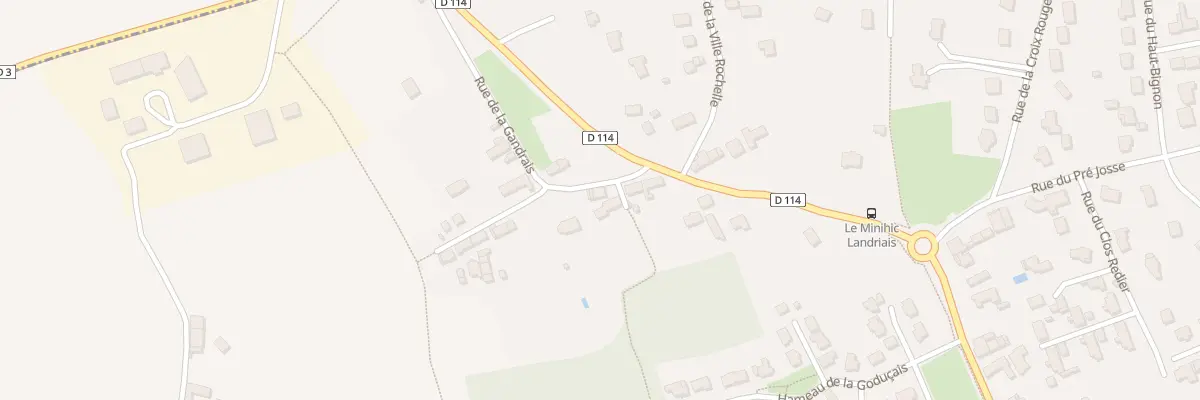 Plan du 5 Rue de la Gandrais au Minihic-sur-Rance