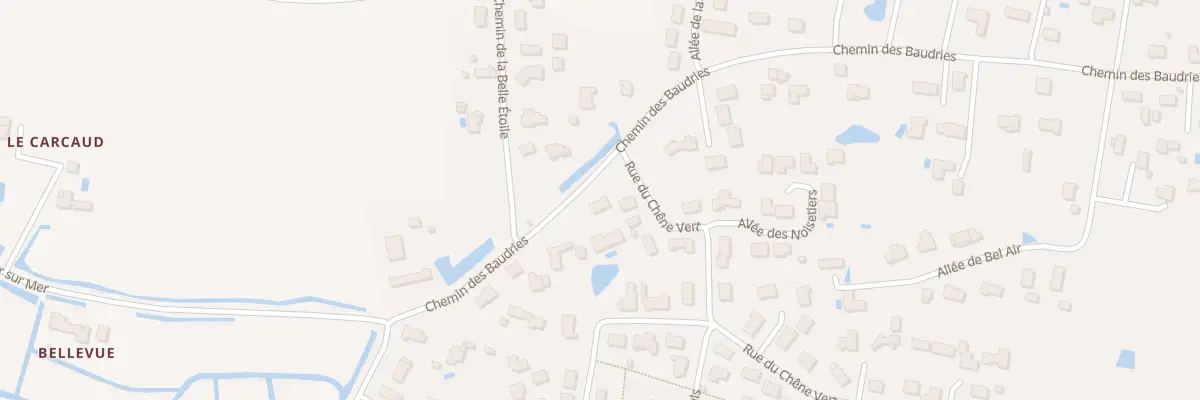 Plan du 33 Che des Baudries à Saint-Urbain