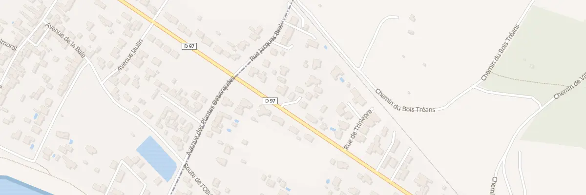 Plan du 94A Rte de la Bernerie aux Moutiers-en-Retz