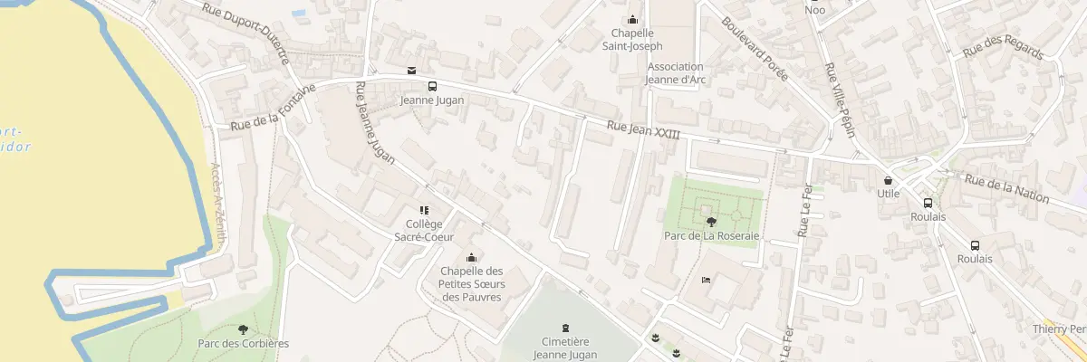 Plan du 26B Rue Jean XXIII à Saint-Malo