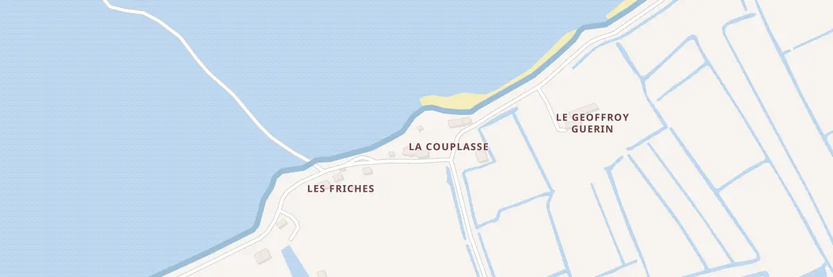 Plan du 10 La Couplasse à Bouin