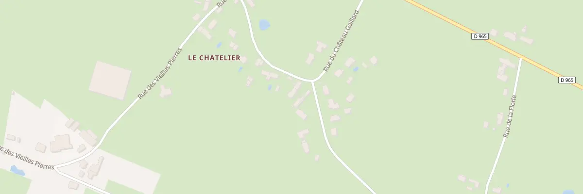 Plan du 16 Rue du Côteau -le Chatelier à Prinquiau