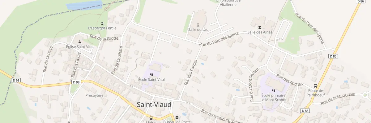 Plan du 10 Rue des Forges à Saint-Viaud