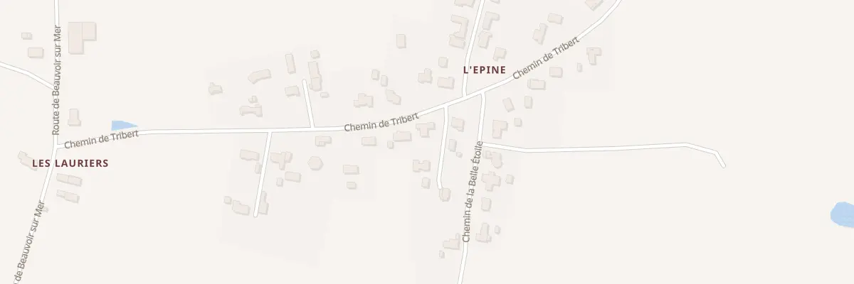Plan du 17B Che de Tribert à Saint-Urbain