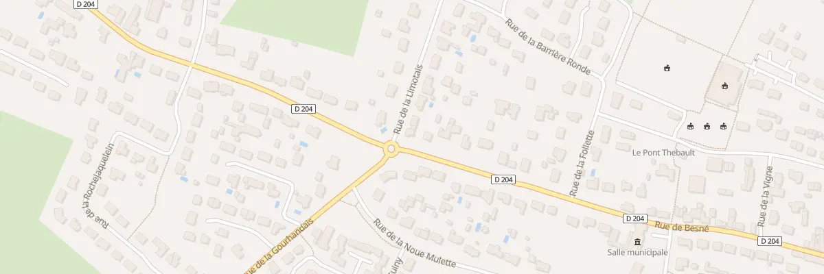 Plan du 52 Rue de Besné à Prinquiau