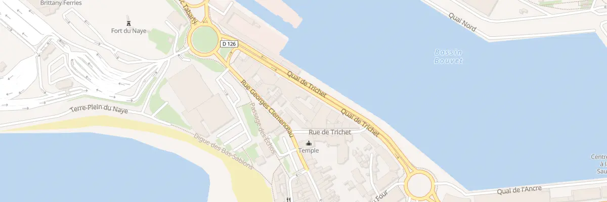Plan du 12 Quai de Trichet à Saint-Malo