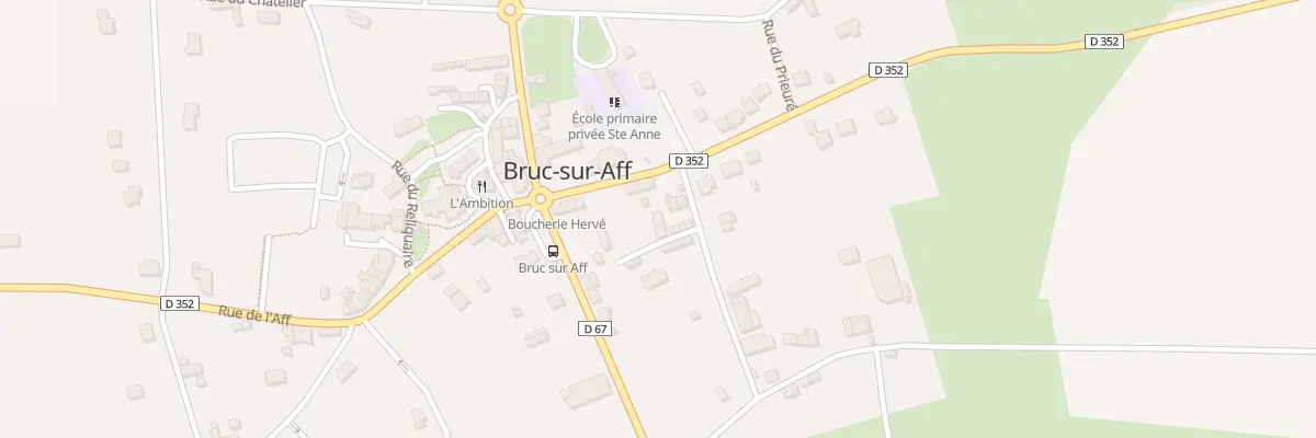 Plan du 14 Rue de la Forge à Bruc-sur-Aff