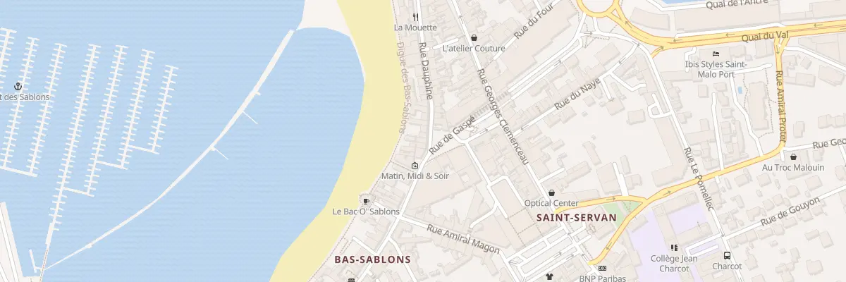 Plan du 40 Rue Dauphine à Saint-Malo