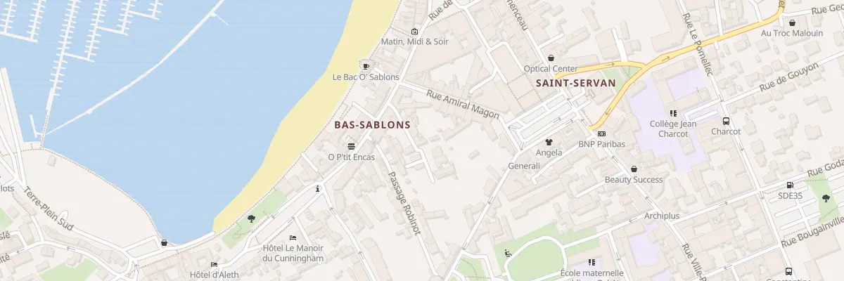 Plan du 9 Vc Ville Collet à Saint-Malo