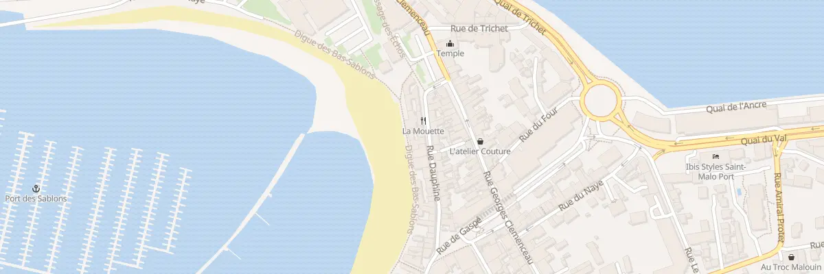 Plan du 10T Rue Dauphine à Saint-Malo