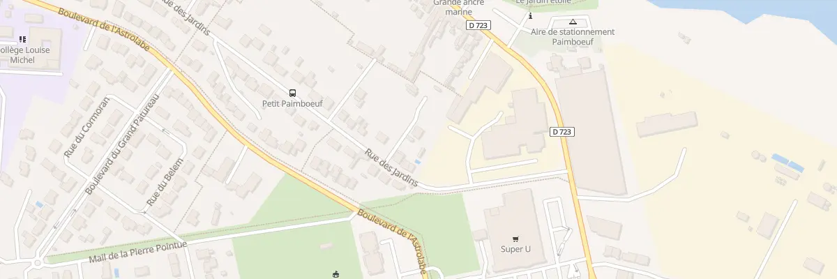 Plan du 6B Rue des Jardins à Paimbœuf