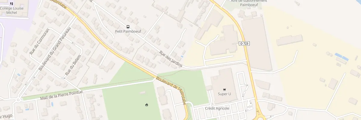 Plan du 2 Rue des Jardins à Paimbœuf