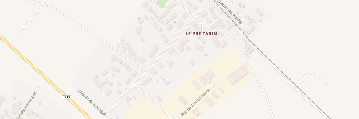 Plan du 18 Rue du Pré Tarin à La Bernerie-en-Retz