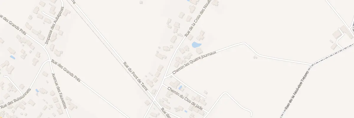 Plan du 38T Rue de la Croix des Noues à La Bernerie-en-Retz