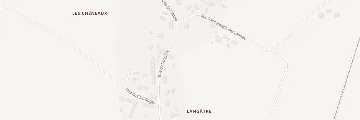 Plan du 5 Rue de Langâtre à Saint-Gildas-des-Bois