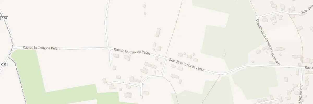 Plan du 8 Rue de la Croix de Pelan au Minihic-sur-Rance