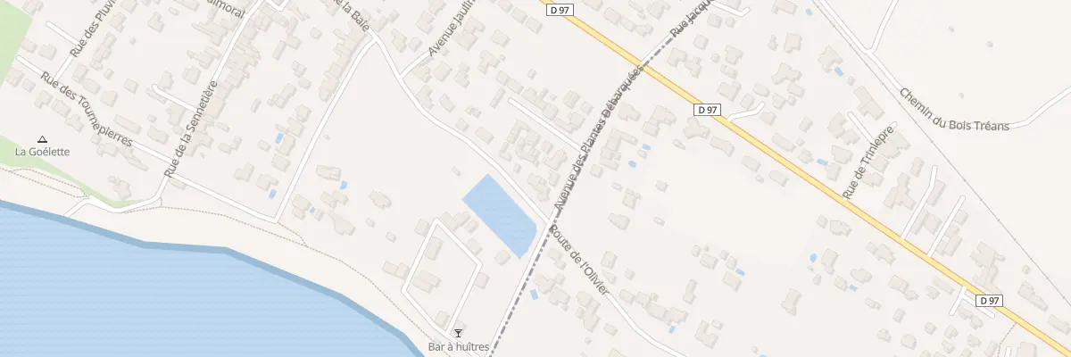 Plan du 33 Av de la Baie à La Bernerie-en-Retz