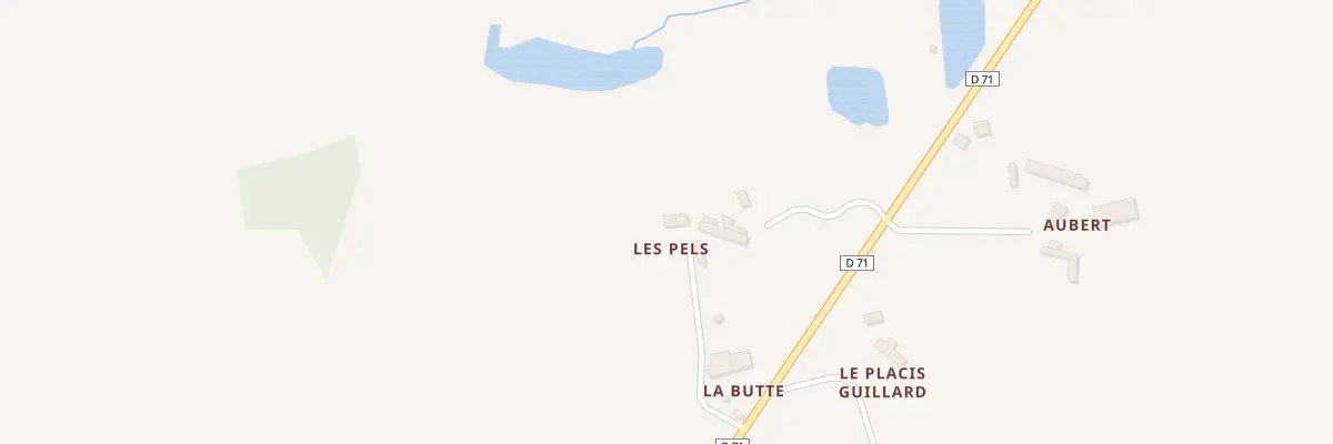 Plan du 5211 Les Pels à Landujan