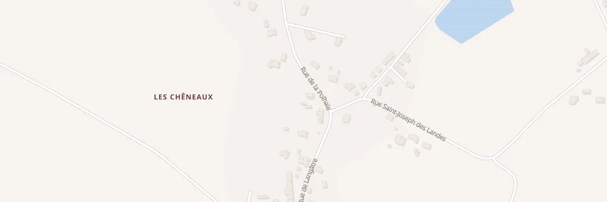 Plan du 36 Rue de la Polhaie à Saint-Gildas-des-Bois
