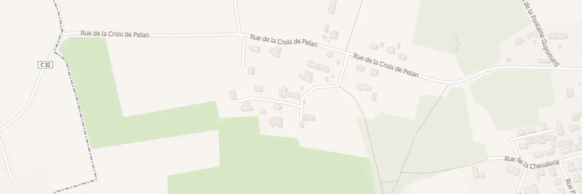 Plan du 5004 La Huliais au Minihic-sur-Rance