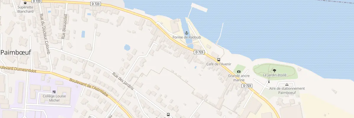 Plan du 24 Quai Albert Chassagne à Paimbœuf