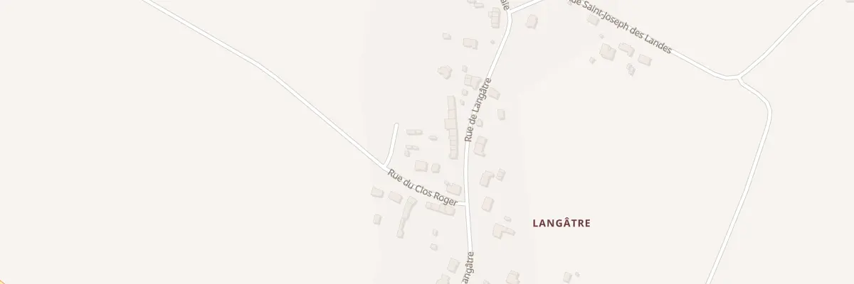 Plan du 18 Rue de Langâtre à Saint-Gildas-des-Bois