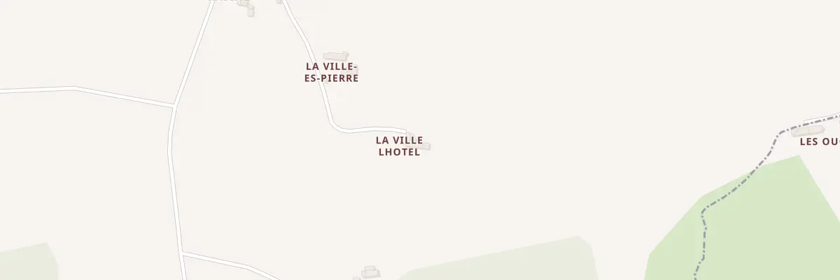 Plan du 5306 La Ville L’Hôtel à Médréac