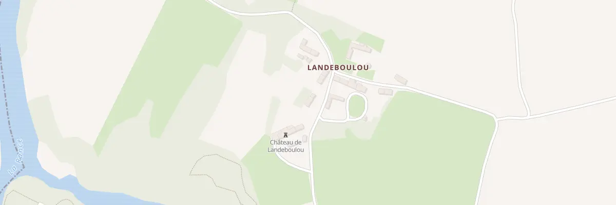 Plan du 13 Landeboulou à Lanvallay